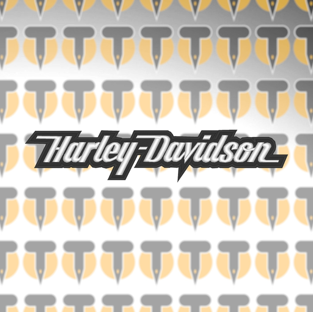 Patch Harley Davidson Stilizzata - Grande