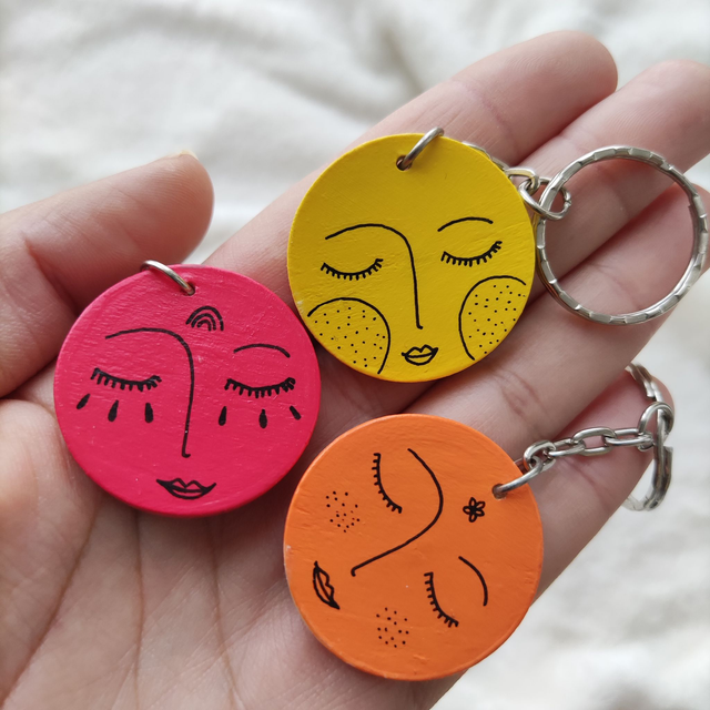 Conscience - secret - diamant | Porte-clés