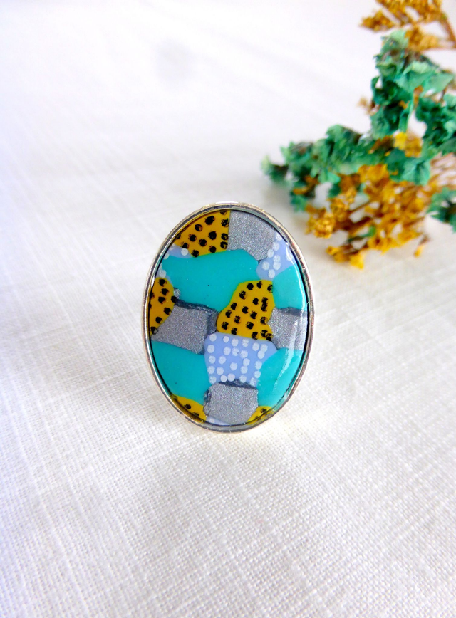 Bague ovale - Rêve de Turquoise