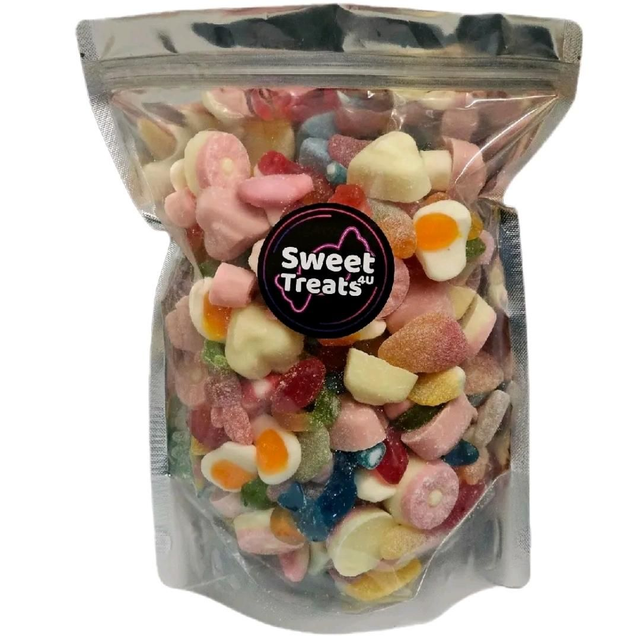 1kg Fizzy,  Gummy, and Chocolate 