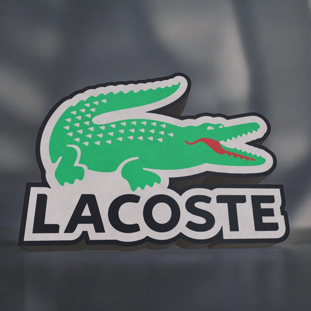 Lampe 3D Lacoste LED - L’élégance sportive à la française !