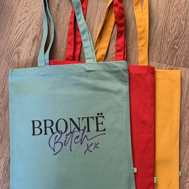 (LAST ONE) Brontë Bitch branded tote bags