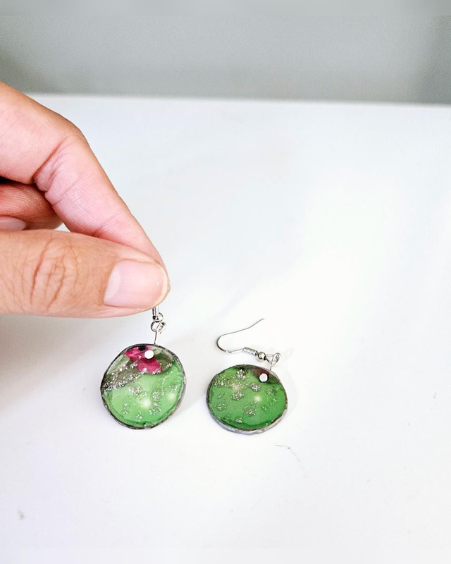 Simply Unique Pattern ECO Handmade Earring