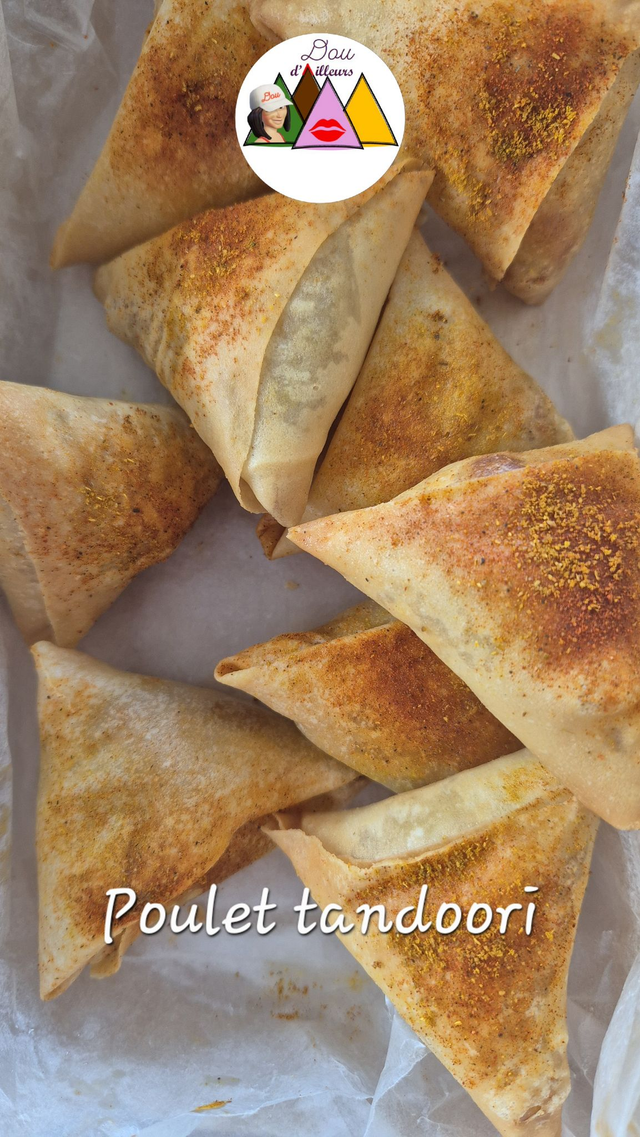 Samoussa poulet tandoori (hallal) x5