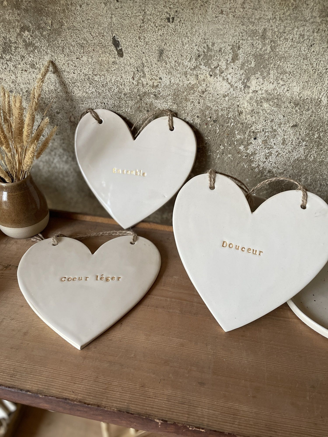 Pampille cœur personnalisée ⁕ En précommande ⁕