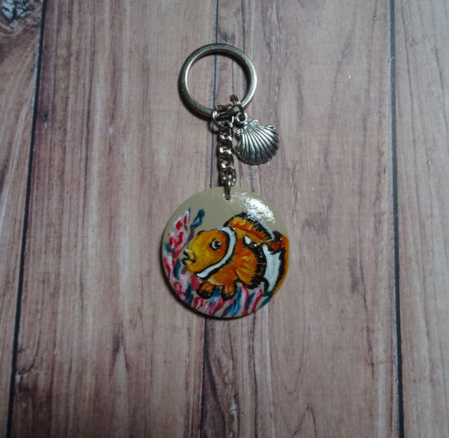 Mini peinture poisson clown 