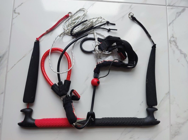 Cabrinha Control System Bar 40cm / 16inch with chicken loop, powerkite, kitesurfing,