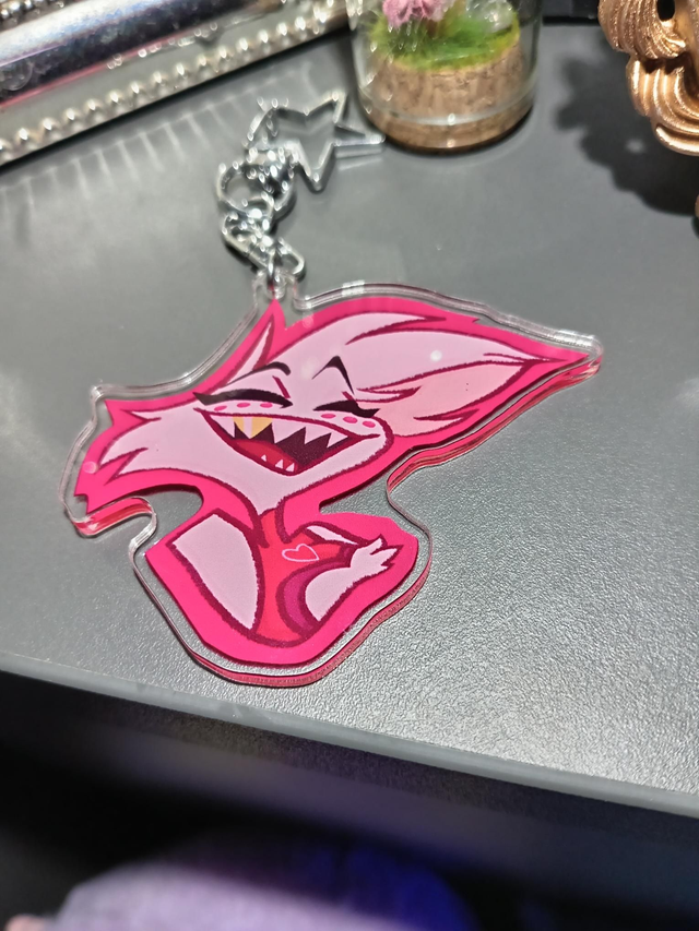 Hazbin Hotel Acrylic Keychain
