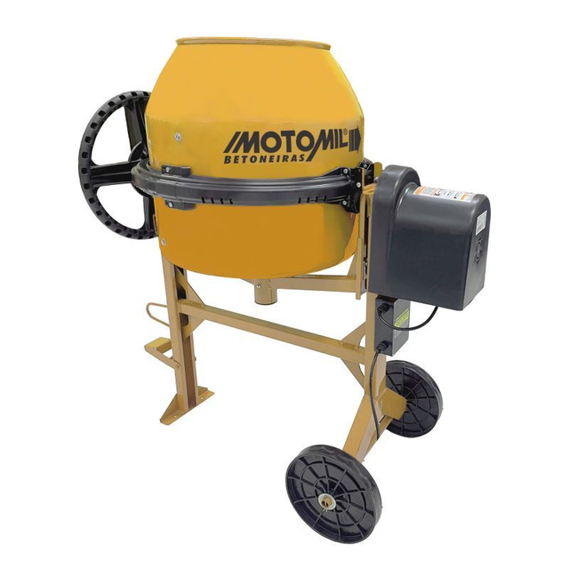 MB-150A - BETONEIRA 150 LITROS MONO. C/CHAVE SEG.