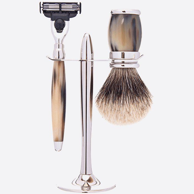 Set di lusso in corno e palladio