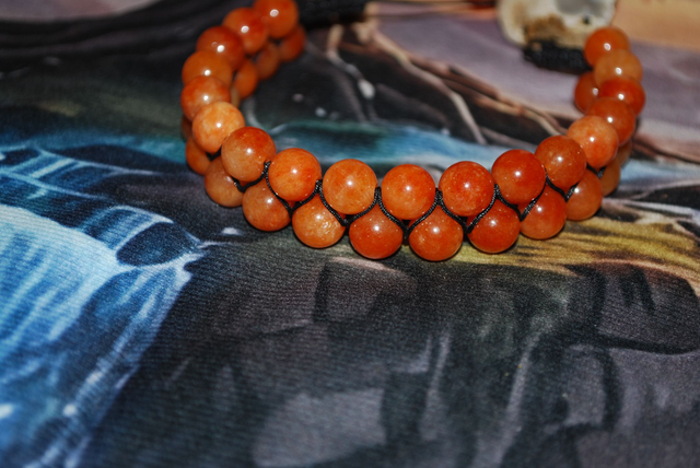 Bracelet en cornaline taille femme