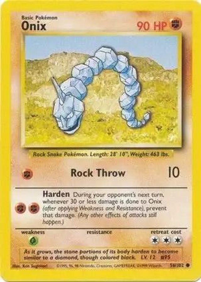 Onix - 56/102 (Base Set Unlimited)