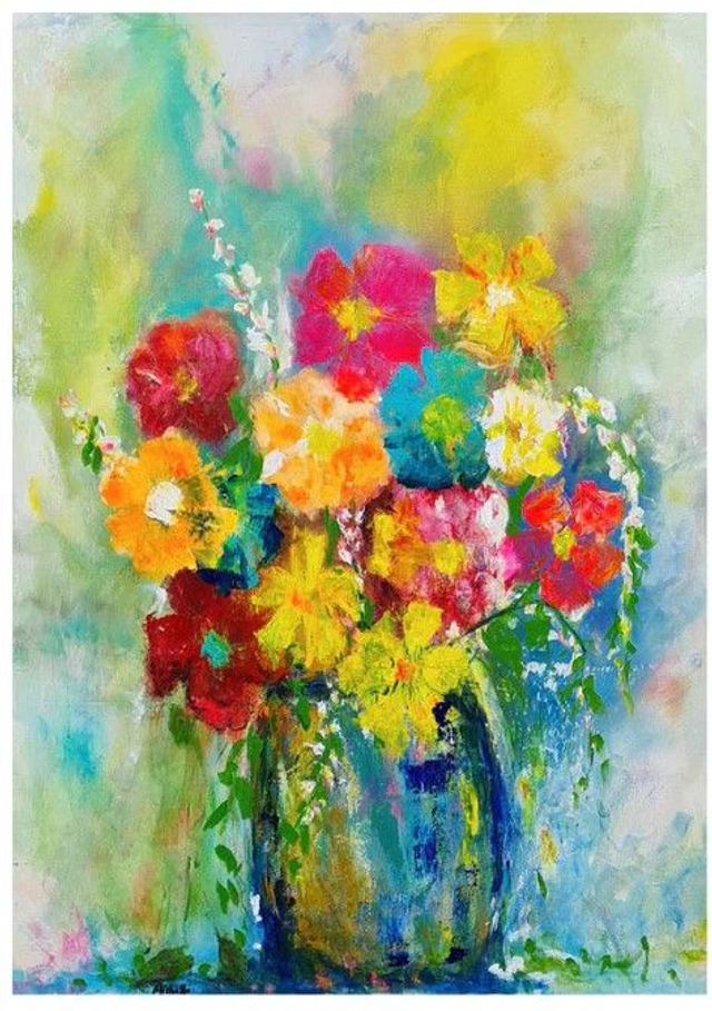 Karen's Technicolour Bouquet