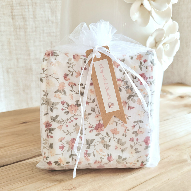 Lingettes lavables tissu éponge &quot;liberty&quot;