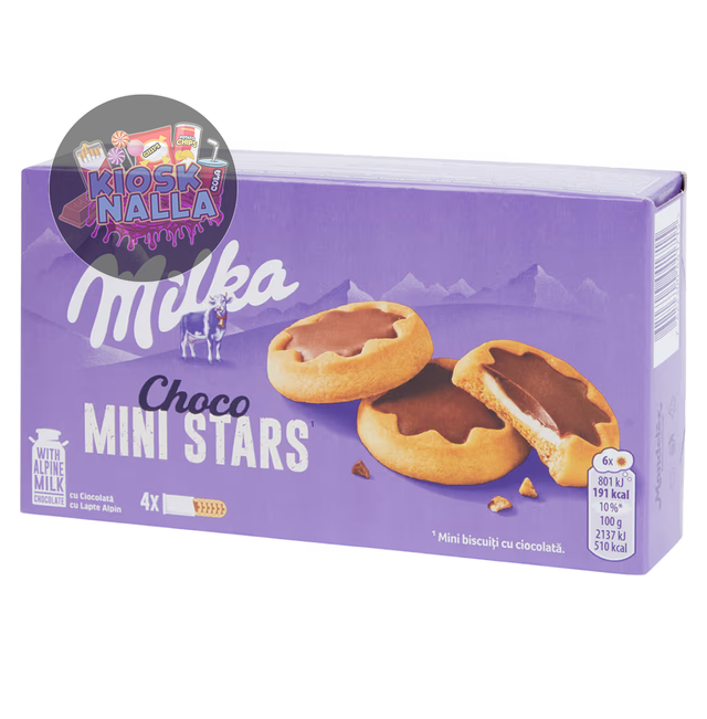 Milka Choco Mini Stars 4x 6 Stück