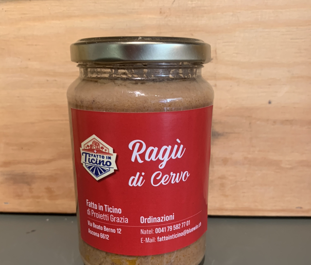 Ragú di Cervo  380gr
