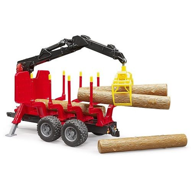 Bruder 02252 remorque forestière 