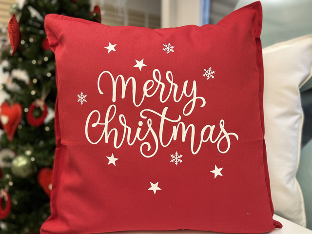 Cuscino "Merry Christmas"