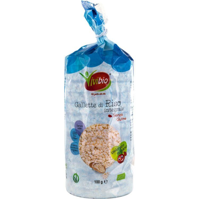 GALLETTE RISO INT. SENZA SALE 100G VVB