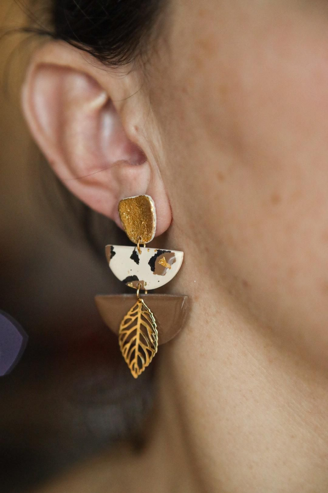 Boucles d'oreilles Collection Léopard 