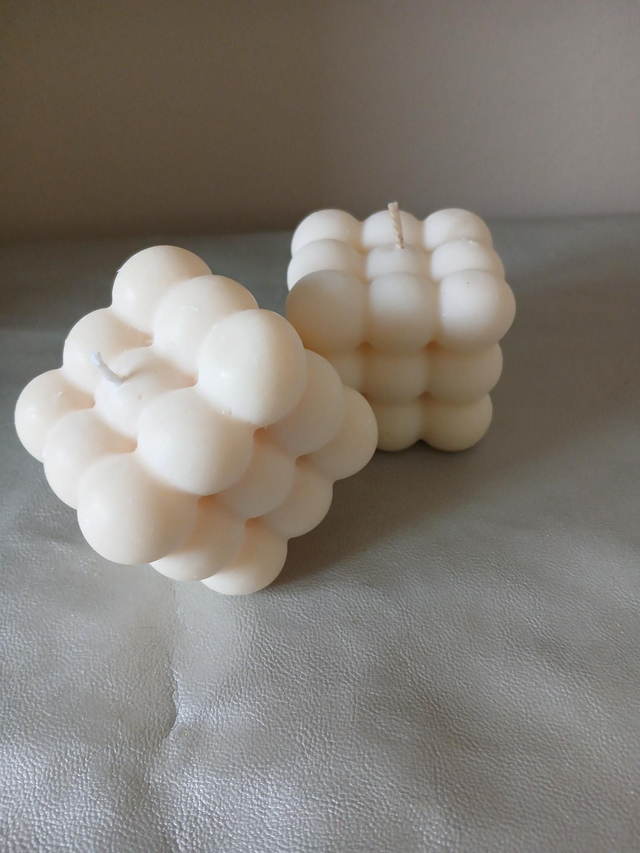 Bougies déco boules