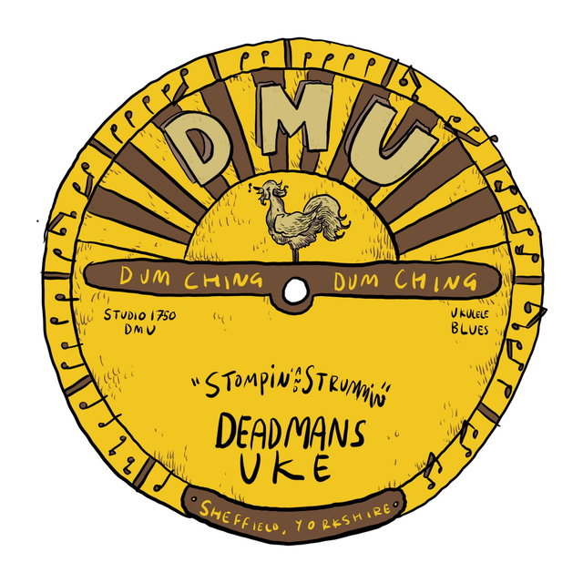 DMU Sunny Record Label Sticker