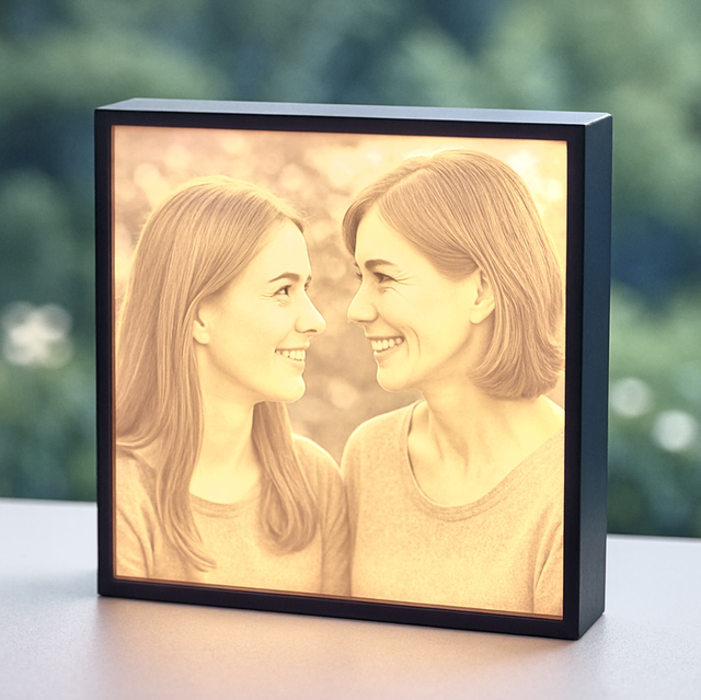 Personalisierte Lithophanie 3D-Druck
