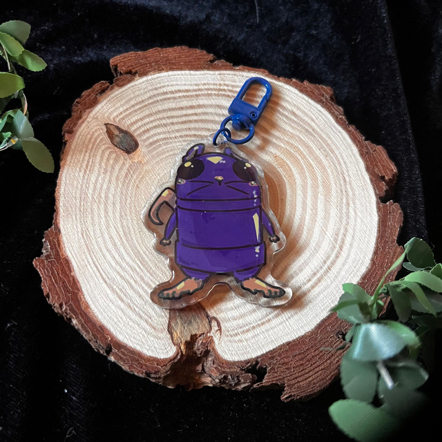 Llavero REPO Rats // azul - acrílico