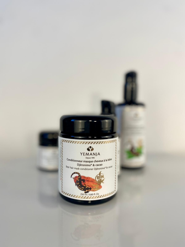 Conditionneur masque cheveux à la bière BFM