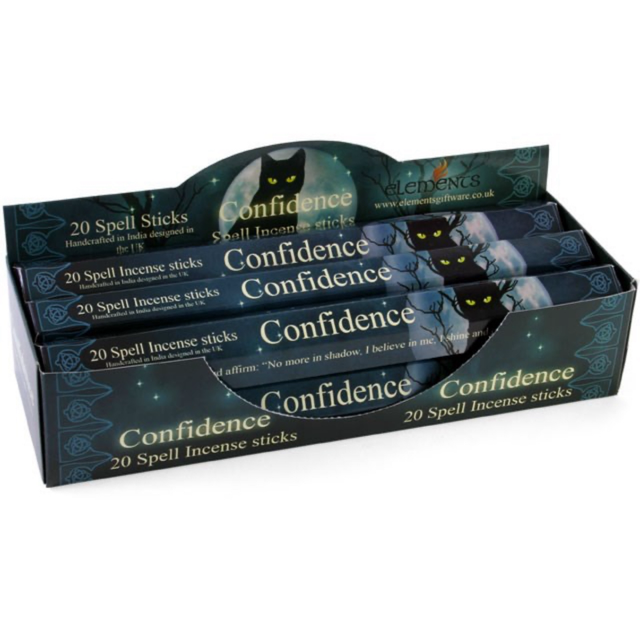 1 pack spell incense- confidence 