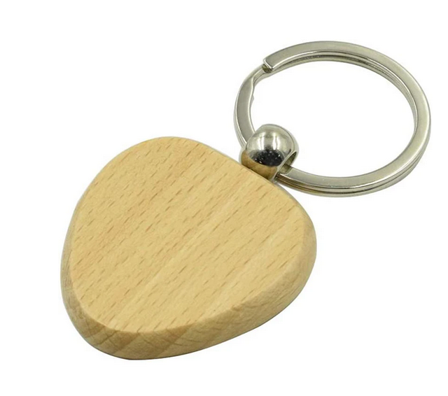 Porte-clef en forme de coeur