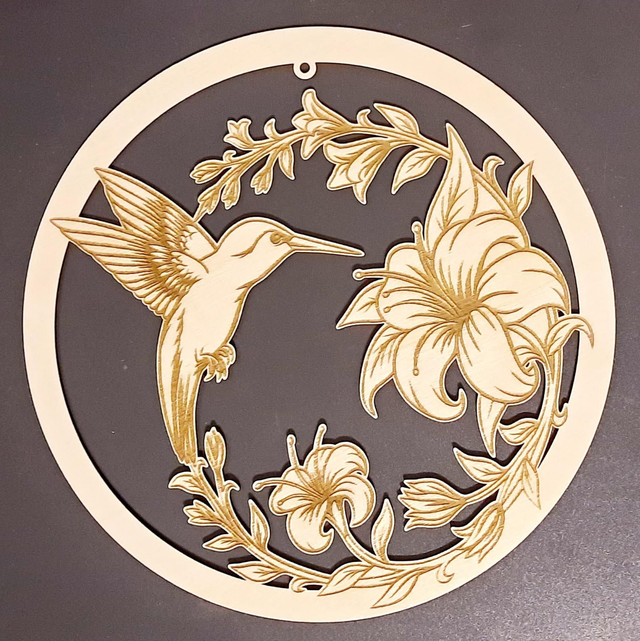 Accroche mural Colibri