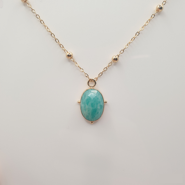 Collier AMAZONITE