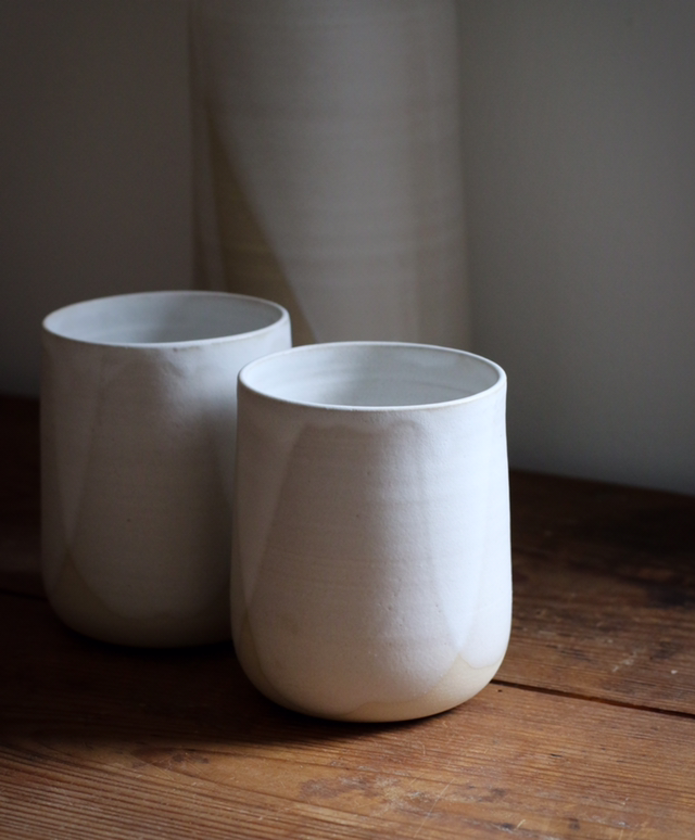 La grande tasse ivoire 