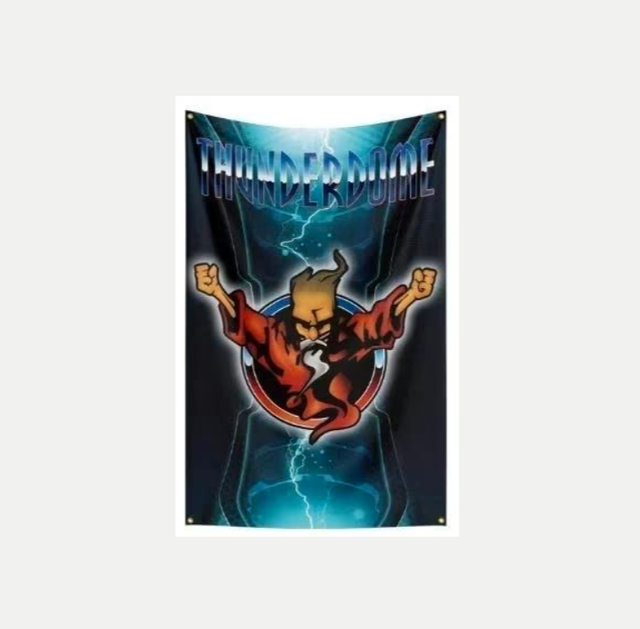 Grote vlaggen Thunderdome (150x90cm)