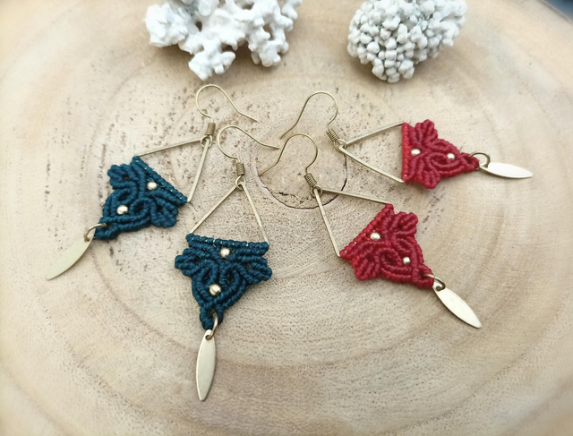 Boucles d'oreilles « YSIA » ~ Coloris au choix
