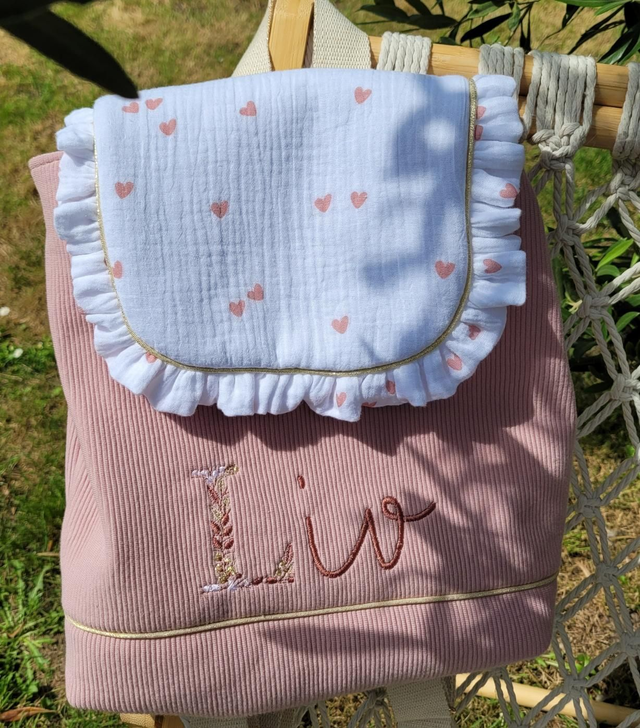 Sac à dos petits cœurs 🩷