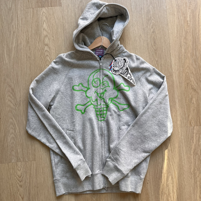 Icecream Hoodie Grey Size M - NEW