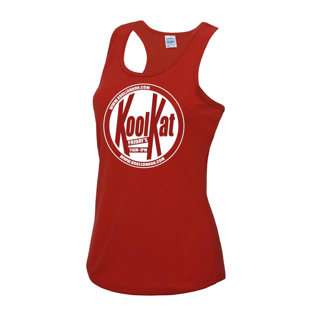 KOOL KAT FRIDAYS LADIES VEST TOP