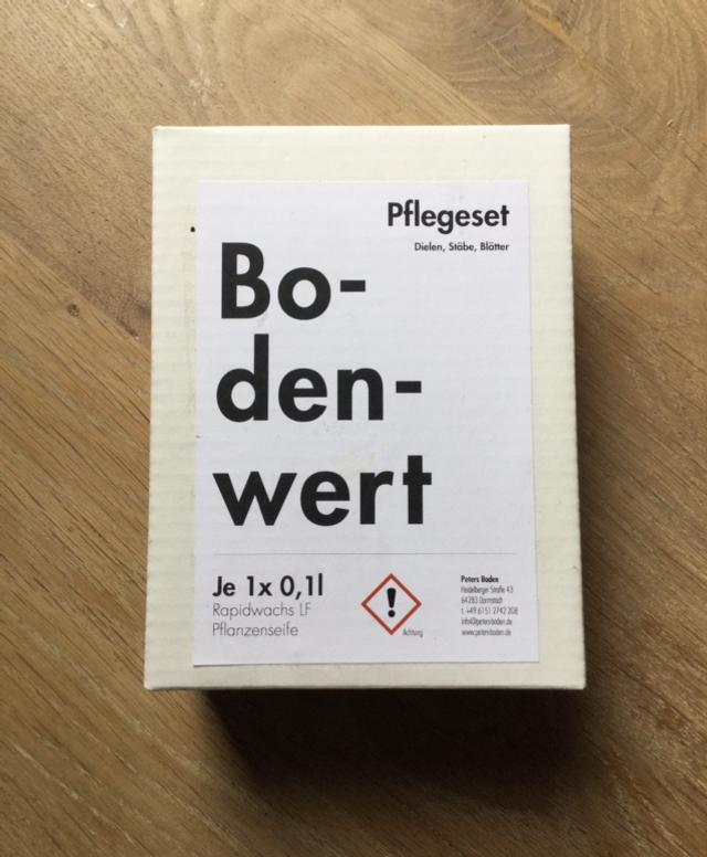 Bodenwert Pflegebox klein