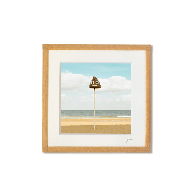 Crotte - tirage photo encadré