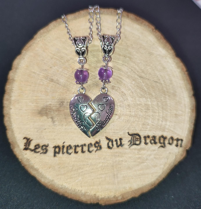 Colliers mère/fille