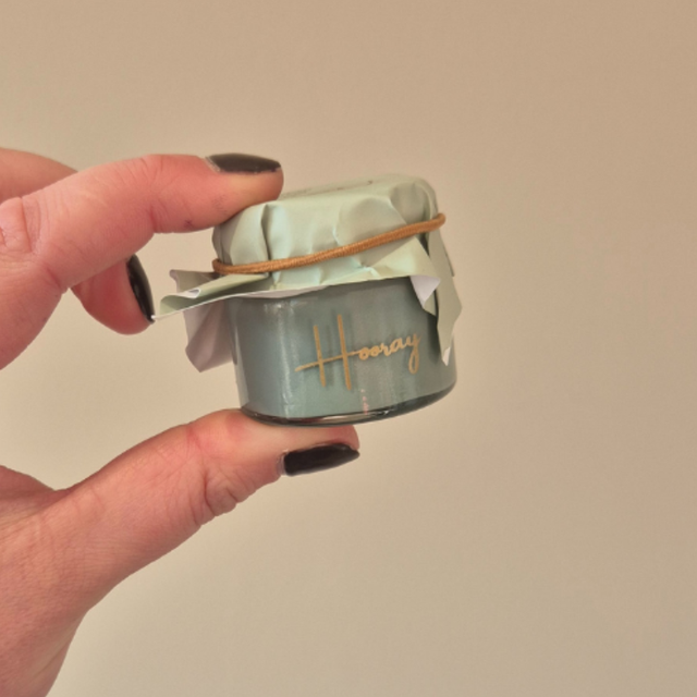 Geurkaars soya mini Hooray