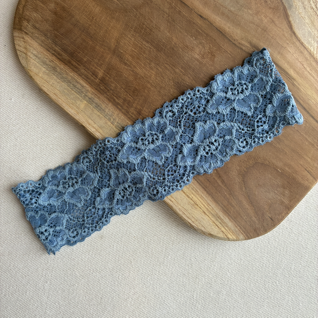 Bandeau Dentelle Bleu