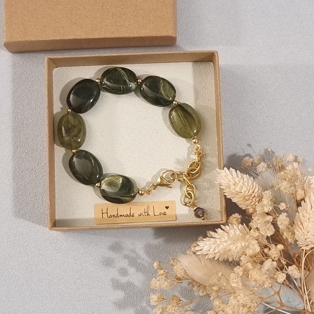 Bracelet Adeline - Full - Vert