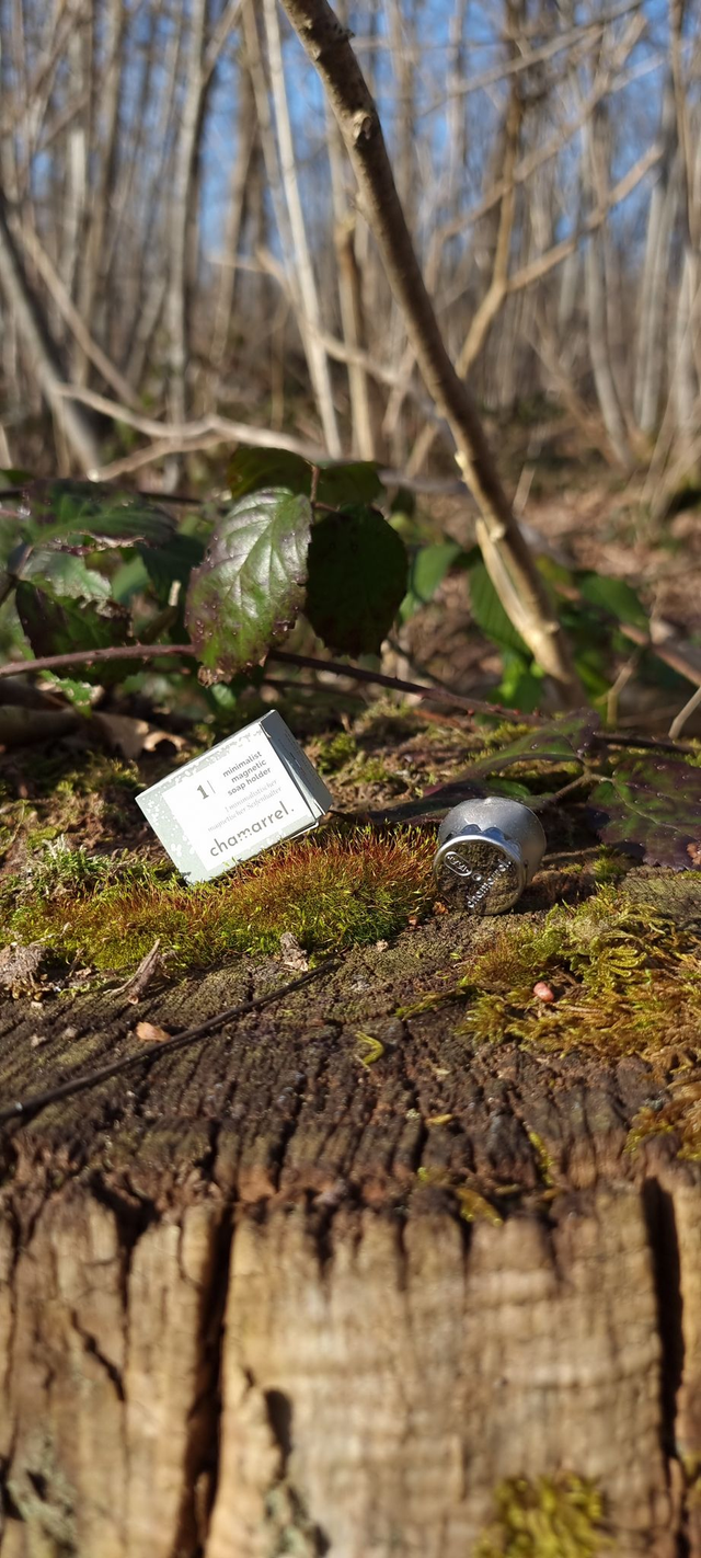 Porte savon aimanté