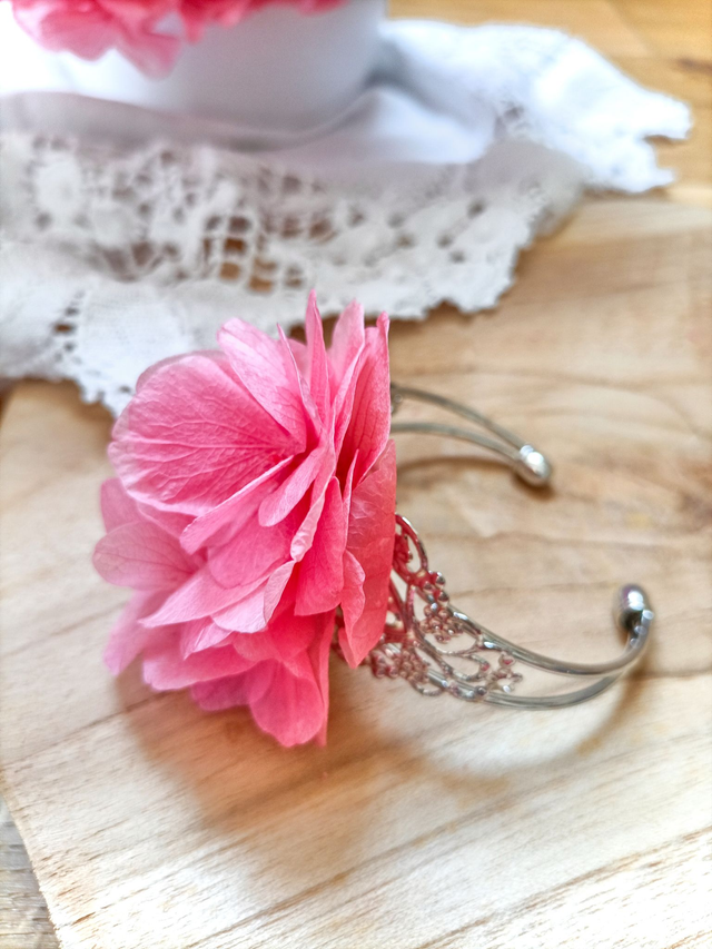 Bracelet manchette Romance d'Antan