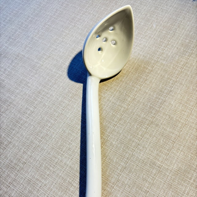 Antiker Schaumlöffel/ Abseihlöffel 