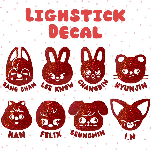 SKZOO Lighstick Decal