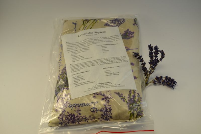  Levanduľový soľný vankúš 1kg